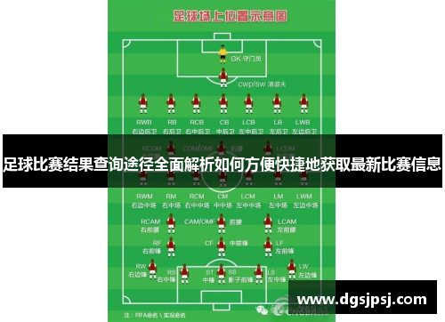 足球比赛结果查询途径全面解析如何方便快捷地获取最新比赛信息